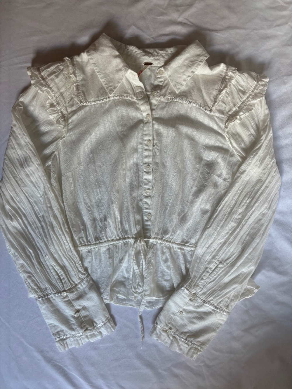Free People white blouse